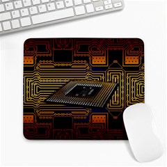 Processor-cpu-board-circuits Large Mousepads by Jancukart