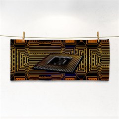 Processor-cpu-board-circuits Hand Towel