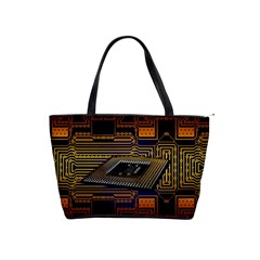 Processor-cpu-board-circuits Classic Shoulder Handbag