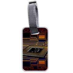 Processor-cpu-board-circuits Luggage Tag (two Sides)