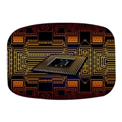 Processor-cpu-board-circuits Mini Square Pill Box by Jancukart