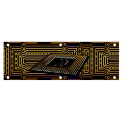 Processor-cpu-board-circuits Banner And Sign 6  X 2 