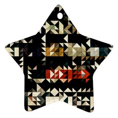 Art-design-color-banner-wallpaper Star Ornament (Two Sides)