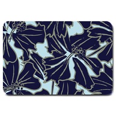 Floral Print Art Pattern Design Large Doormat  by danenraven