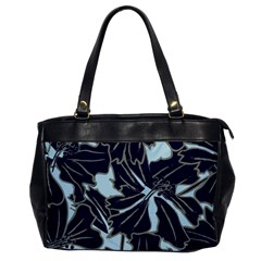 Floral Print Art Pattern Design Oversize Office Handbag