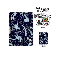 Floral Print Art Pattern Design Playing Cards 54 Designs (mini)