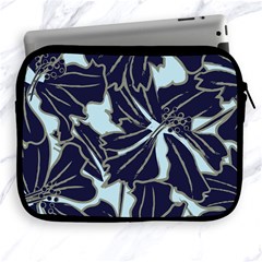 Floral Print Art Pattern Design Apple Ipad 2/3/4 Zipper Cases by danenraven