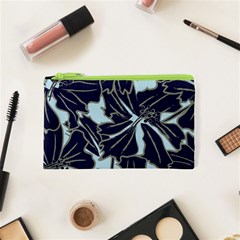 Floral Print Art Pattern Design Cosmetic Bag (xs)