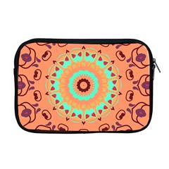 Folk Art Pattern Folk Art Background Apple Macbook Pro 17  Zipper Case