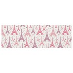 Eiffel Tower Pattern Wallpaper Banner and Sign 12  x 4  Front