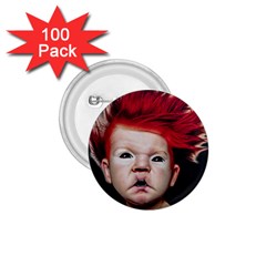 Creepy Boy Portrait Art 1 75  Buttons (100 Pack)  by dflcprintsclothing