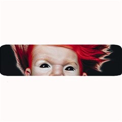 Creepy Boy Portrait Art Large Bar Mats