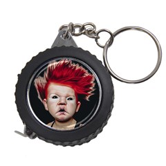 Creepy Boy Portrait Art Measuring Tape by dflcprintsclothing