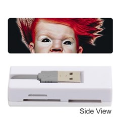 Creepy Boy Portrait Art Memory Card Reader (stick) by dflcprintsclothing