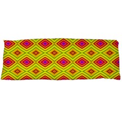 Red Yellow Abstract Body Pillow Case (dakimakura) by artworkshop