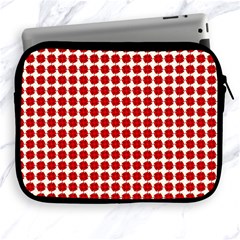 Red Pattern Seamless Texture Background Apple Ipad 2/3/4 Zipper Cases by artworkshop