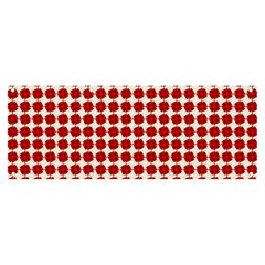 Red Pattern Seamless Texture Background Banner And Sign 8  X 3 