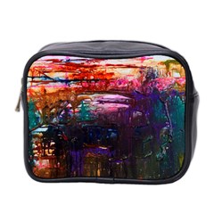 Spring Ring Mini Toiletries Bag (two Sides) by arwwearableart