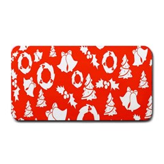 Orange  Card Christmas December Medium Bar Mats by artworkshop