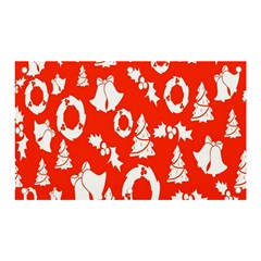 Orange  Card Christmas December Banner And Sign 5  X 3 