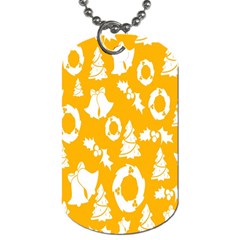 Orang Card Christmas Dog Tag (one Side) by artworkshop