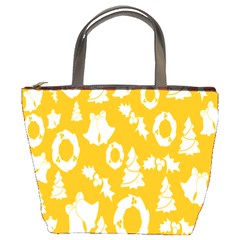 Orang Card Christmas Bucket Bag by artworkshop