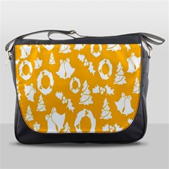 Orang Card Christmas Messenger Bag by artworkshop