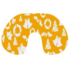 Orang Card Christmas Travel Neck Pillow