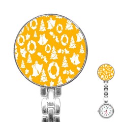 Orang Card Christmas Stainless Steel Nurses Watch by artworkshop