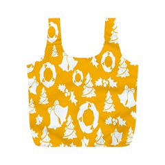 Orang Card Christmas Full Print Recycle Bag (m) by artworkshop