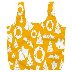 Orang Card Christmas Full Print Recycle Bag (xxl) by artworkshop