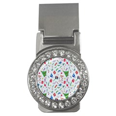 New Year Christmas Winter Watercolor Money Clips (cz) 