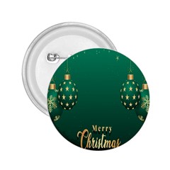 Merry Christmas Holiday 2 25  Buttons by artworkshop