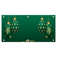 Merry Christmas Holiday Banner and Sign 6  x 3 