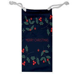 Merry Christmas  Frame Flora Jewelry Bag by artworkshop