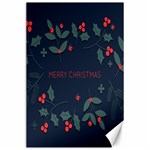 Merry Christmas  Frame Flora Canvas 24  x 36  23.35 x34.74  Canvas - 1