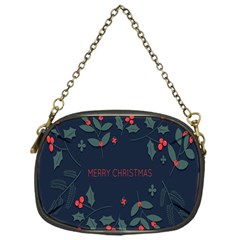 Merry Christmas  Frame Flora Chain Purse (one Side) by artworkshop