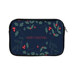 Merry Christmas  Frame Flora Apple Ipad Mini Zipper Cases by artworkshop