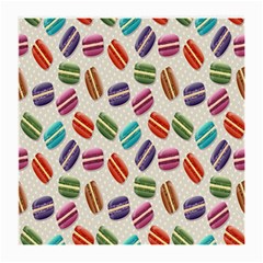 Macaron Macaroon Stylized Macaron Design Repetition Medium Glasses Cloth by artworkshop