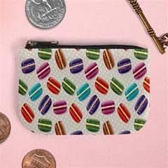 Macaron Macaroon Stylized Macaron Design Repetition Mini Coin Purse by artworkshop