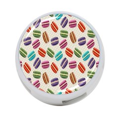 Macaron Macaroon Stylized Macaron Design Repetition 4-port Usb Hub (two Sides) by artworkshop