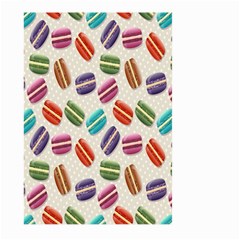 Macaron Macaroon Stylized Macaron Design Repetition Large Garden Flag (two Sides) by artworkshop