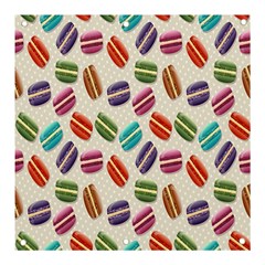 Macaron Macaroon Stylized Macaron Design Repetition Banner And Sign 3  X 3  by artworkshop