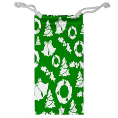 Green Card Christmas December4 Jewelry Bag by artworkshop