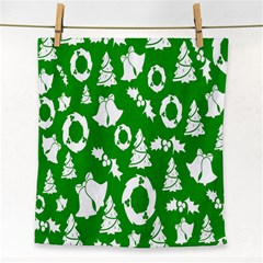 Green Card Christmas December4 Face Towel by artworkshop