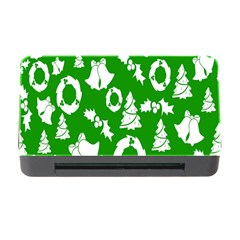 Green Card Christmas December4 Memory Card Reader With Cf by artworkshop