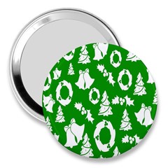 Green Card Christmas December4 3  Handbag Mirrors by artworkshop