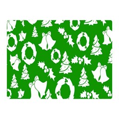 Green Card Christmas December4 Double Sided Flano Blanket (mini)  by artworkshop