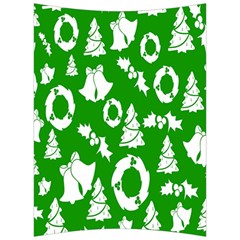 Green Card Christmas December4 Back Support Cushion by artworkshop