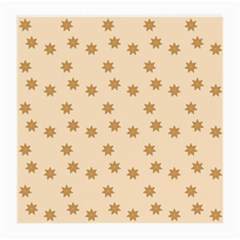 Gingerbread Star Medium Glasses Cloth (2 Sides) by artworkshop